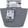 Pounce + Fetch Heavy Duty Silicone Travel Bag Bowl, Gray, 4-cup -Cozy Paws 883326 MAIN. AC SS1800 V1686839430
