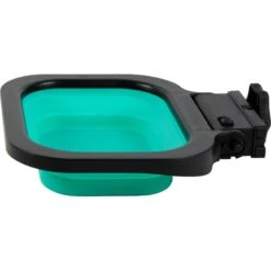 Pounce + Fetch Cage Collapsible Foldable Bowl, Teal, 16-oz -Cozy Paws 883342 PT4. AC SS1800 V1686250291