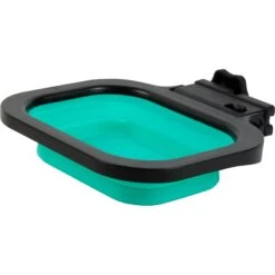 Pounce + Fetch Cage Collapsible Foldable Bowl, Teal, 16-oz -Cozy Paws 883342 PT5. AC SS1800 V1686249435