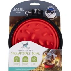 Pounce + Fetch Slow Feeder Collapsible Bowl, Assorted Colors -Cozy Paws 883374 PT4. AC SS1800 V1686247292