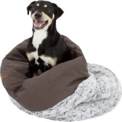 P.L.A.Y. Pet Lifestyle And You Snuggle Covered/Bolster Cat & Dog Bed -Cozy Paws 88378 PT6. AC SS1800 V1566315811