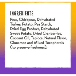 Charlee Bear Natural Bear Crunch Grain-Free Turkey, Sweet Potato & Cranberry Dog Treats -Cozy Paws 89510 PT5. AC SS1800 V1588769875