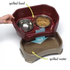 Neater Pets Neater Feeder Deluxe Elevated & Mess-Proof Dog Bowls -Cozy Paws 89629 PT6. AC SS1800 V1631142977