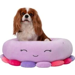 Squishmallows JPT Beula The Octopus Cat & Dog Bed, Purple -Cozy Paws 898158 PT3. AC SS1800 V1688072135