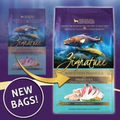 Zignature Whitefish Limited Ingredient Formula Dry Dog Food -Cozy Paws 90376 PT2. AC SS1800 V1668202092