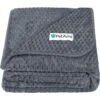 PetAmi Sherpa Fleece Waterproof Waffle Cat & Dog Blanket -Cozy Paws 903958 MAIN. AC SS1800 V1688156399