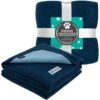PetAmi Reversible Fleece Waterproof Cat & Dog Blanket