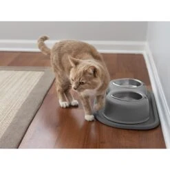 WeatherTechSingle High Stainless Steel Cat & Dog Pet Feeding System -Cozy Paws 905238 PT3. AC SS1800 V1695587873