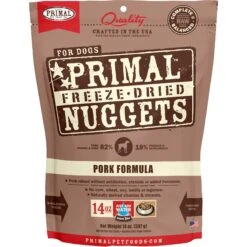 Primal Pork Formula Nuggets Grain-Free Raw Freeze-Dried Dog Food