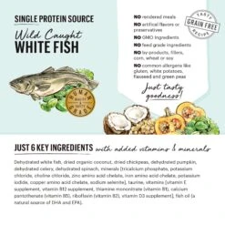 The Honest Kitchen Limited Ingredient Diet Fish Recipe Grain-Free Dehydrated Dog Food -Cozy Paws 90626 PT2. AC SS1800 V1659908058