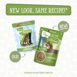 Weruva Dogs In The Kitchen Lamburgini With Lamb & Pumpkin Au Jus Grain-Free Dog Food Pouches -Cozy Paws 91012 PT8. AC SS1800 V1702598206