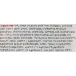 Bravo! Homestyle Complete Pork Dinner Grain-Free Freeze-Dried Dog Food -Cozy Paws 91476 PT2. AC SS1800 V1488166269