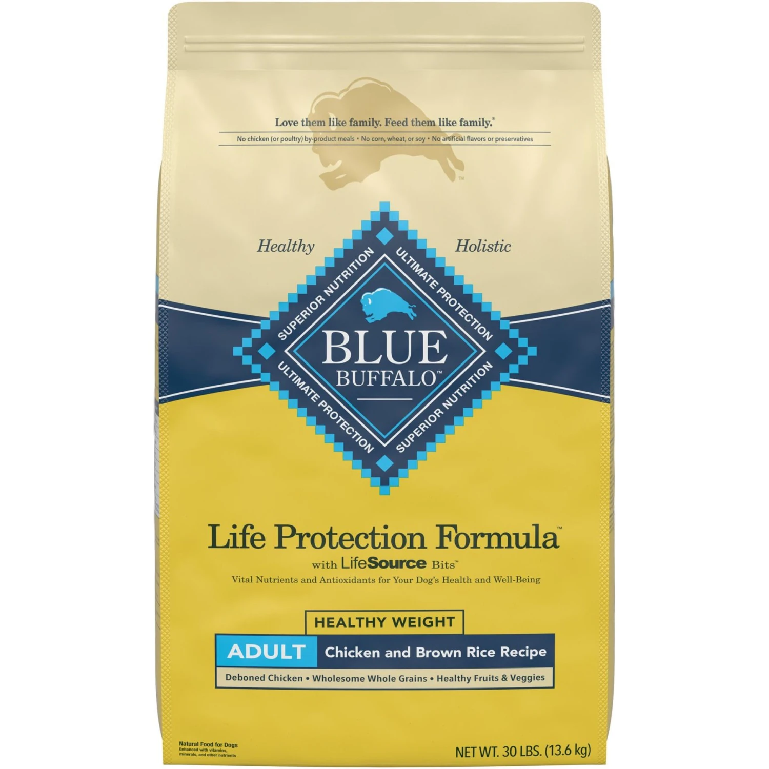 Blue Buffalo Life Protection Formula Healthy Weight Adult Chicken & Brown Rice Recipe Dry Dog Food & Blue Buffalo Homestyle Recipe Healthy Weight Chicken Dinner With Garden Vegetables & Brown Rice Canned Dog Food 8 Blue Buffalo Life Protection Formula Healthy Weight Adult Chicken & Brown Rice Recipe Dry Dog Food & Blue Buffalo Homestyle Recipe Healthy Weight Chicken Dinner With Garden Vegetables & Brown Rice Canned Dog Food - Image 6