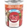 Purina ONE +Plus Adult Tender Cuts In Gravy Healthy Weight Lamb & Brown Rice Entree Canned Dog Food -Cozy Paws 91789 MAIN. AC SS1800 V1671734309