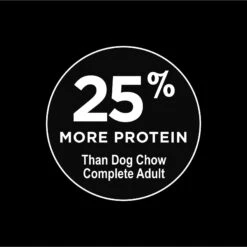 Dog Chow High Protein Recipe With Real Lamb & Beef Flavor Dry Dog Food, 44-lb Bag -Cozy Paws 918894 PT5. AC SS1800 V1700160139