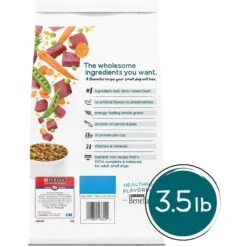 Purina Beneful IncrediBites With Farm-Raised Beef, Small Breed Dry Dog Food, 3.5-lb Bag 12 Purina Beneful IncrediBites With Farm-Raised Beef, Small Breed Dry Dog Food, 3.5-lb Bag -Cozy Paws 918942 PT1. AC SS1800 V1694545583