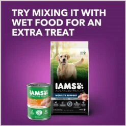 Iams Advanced Health Mobility Support Chicken & Whole Grain Recipe Adult Dry Dog Food -Cozy Paws 930974 PT8. AC SS1800 V1691181430