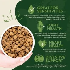 Earthborn Holistic Venture Limited Ingredient Turkey Meal & Pumpkin Grain-Free Dry Dog Food -Cozy Paws 931398 PT3. AC SS1800 V1697732908