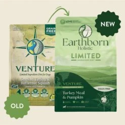 Earthborn Holistic Venture Limited Ingredient Turkey Meal & Pumpkin Grain-Free Dry Dog Food -Cozy Paws 931398 PT7. AC SS1800 V1697753827