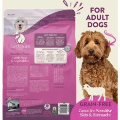 Earthborn Holistic Meadow Feast Lamb Meal & Vegetables Grain-Free Dry Dog Food -Cozy Paws 931494 PT2. AC SS1800 V1697755357