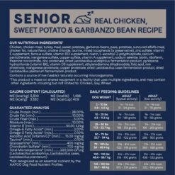 CANIDAE Grain-Free PURE Senior Limited Ingredient Chicken, Sweet Potato & Garbanzo Bean Recipe Dry Dog Food -Cozy Paws 93163 PT4. AC SS1800 V1684837190