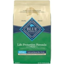 Blue Buffalo Life Protection Formula Adult Lamb & Brown Rice Recipe Dry Dog Food & Blue Buffalo Homestyle Recipe Lamb Dinner With Garden Vegetables Canned Dog Food -Cozy Paws 933230 PT5. AC SS1800 V1692303668