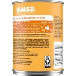 Iams Proactive Health Puppy High Protein DHA Formula With Real Chicken Dry Dog Food & Iams ProActive Health Classic Ground With Chicken & Rice Puppy Wet Dog Food -Cozy Paws 933574 PT6. AC SS1800 V1692304549
