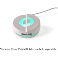 Closer Pets MiBowl + Smart Microchip Automatic Small Dog & Cat Feeder, White, 12-oz -Cozy Paws 935838 PT7. AC SS1800 V1694545698