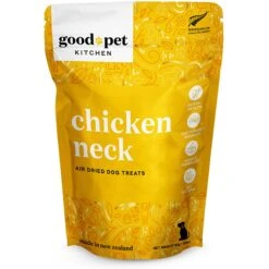 Good Pet Kitchen Chicken Neck Air Dried Dog Treat, 2.8-oz Bag