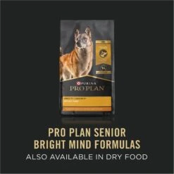 Purina Pro Plan Bright Mind Senior Adult 7+ Turkey & Brown Rice Entree Wet Dog Food -Cozy Paws 93817 PT6. AC SS1800 V1633073493