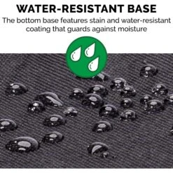 FurHaven Pet Products Two-Tone Faux Fur & Suede Oval Dog & Cat Bed -Cozy Paws 939614 PT6. AC SS1800 V1692111479