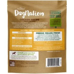 Freshpet Dognation Chicken Recipe Fresh Dog Treats & Freshpet Vital Chicken, Beef, Salmon & Egg Recipe Grain-Free Fresh Dog Food -Cozy Paws 941494 PT2. AC SS1800 V1692712099