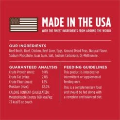 Instinct Healthy Cravings Grain-Free Cuts & Gravy Real Beef Recipe Wet Dog Food Topper -Cozy Paws 94210 PT7. AC SS1800 V1701881712