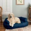 Snoozer Pet Products Luxury Microsuede Overstuffed Dog & Cat Sofa -Cozy Paws 943382 MAIN. AC SS1800 V1692721492