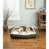 Snoozer Pet Products Poly/Cotton Cozy Cave Rectangle Dog & Cat Bed -Cozy Paws 955710 MAIN. AC SS1800 V1695056206