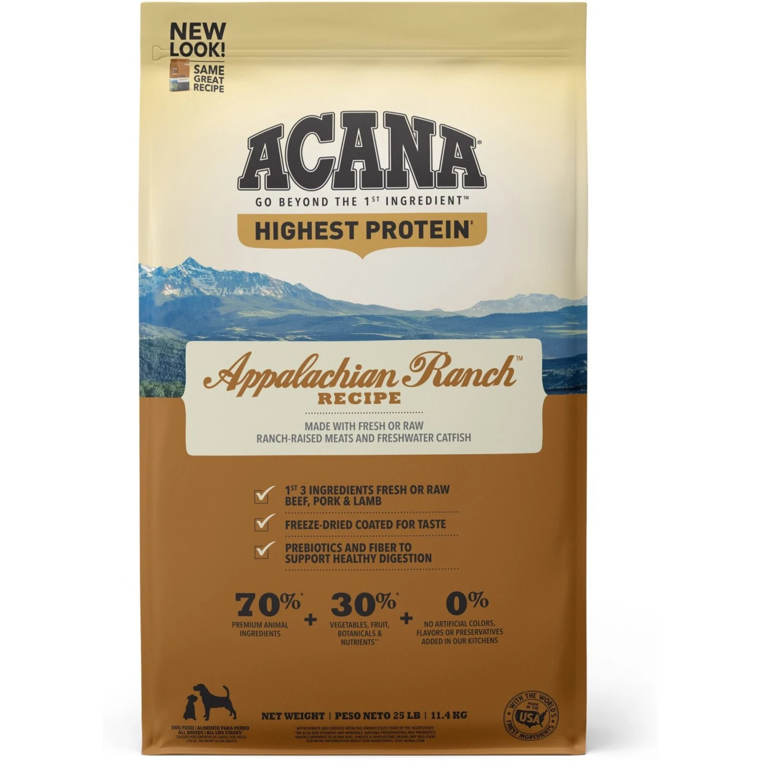 ACANA Appalachian Ranch Grain-Free Dry Dog Food 3 ACANA Appalachian Ranch Grain-Free Dry Dog Food