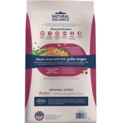 Natural Balance Fat Dogs Chicken & Salmon Formula Low Calorie Dry Dog Food -Cozy Paws 963702 PT2. AC SS1800 V1695051643