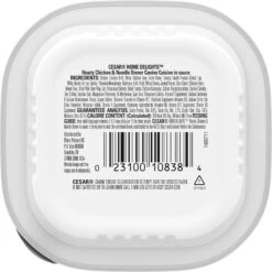 Cesar Home Delights Hearty Chicken & Noodle Dinner In Sauce Wet Dog Food, 3.5-oz Tray -Cozy Paws 968270 PT2. AC SS1800 V1695844321