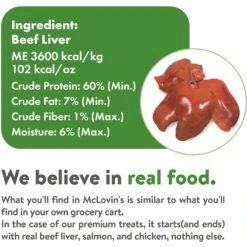 Fur Valley Beef Liver Freeze-Dried Dog & Cat Food Topper, 9-oz Bag -Cozy Paws 970942 PT3. AC SS1800 V1698868463