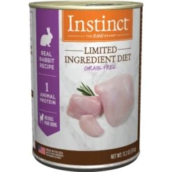 Instinct Limited Ingredient Diet Grain-Free Real Rabbit Recipe Wet Canned Dog Food & Instinct Limited Ingredient Diet Grain-Free Real Turkey Recipe Wet Canned Dog Food -Cozy Paws 971550 PT1. AC SS1800 V1696338647