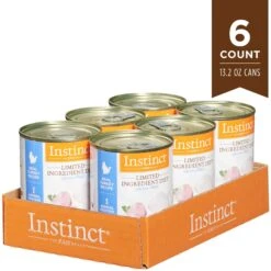 Instinct Limited Ingredient Diet Grain-Free Real Rabbit Recipe Wet Canned Dog Food & Instinct Limited Ingredient Diet Grain-Free Real Turkey Recipe Wet Canned Dog Food -Cozy Paws 971550 PT6. AC SS1800 V1696340540