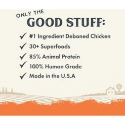 Health Extension Chicken Recipe Non-GMO Air-Dried Dog Food, 2-lb Bag -Cozy Paws 972230 PT5. AC SS1800 V1698169718