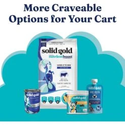 Solid Gold Chicken Meatball In Gravy With Nutrientboost High-Protein Wet Dog Food Topper, 10.5-oz Pouch -Cozy Paws 978070 PT6. AC SS1800 V1698091131