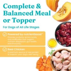 Solid Gold Complete & Balanced Chicken Recipe Air Dried Dog Food Topper -Cozy Paws 978142 PT3. AC SS1800 V1700155480