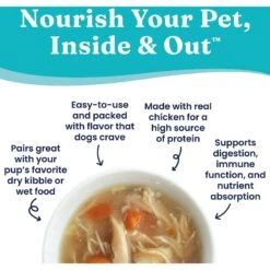 Solid Gold Protein Shred With Real Chicken & Vegetables Dog Food Topping, 3-oz Bag, 12 Count -Cozy Paws 983510 PT3. AC SS1800 V1698100691