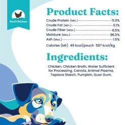 Solid Gold Protein Shred With Real Chicken & Vegetables Dog Food Topping, 3-oz Bag, 12 Count -Cozy Paws 983510 PT4. AC SS1800 V1698100693