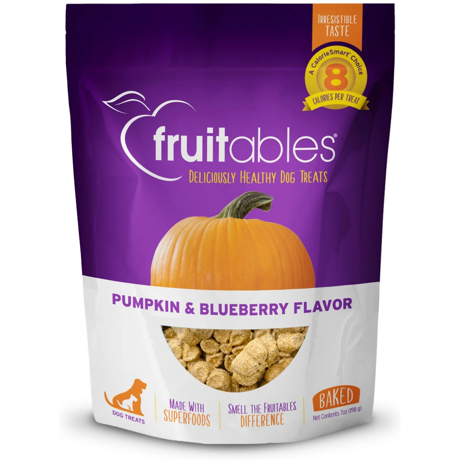 Fruitables Pumpkin & Blueberry Flavor Dog Treats + 2 Items 4 Fruitables Pumpkin & Blueberry Flavor Dog Treats + 2 Items - Image 2