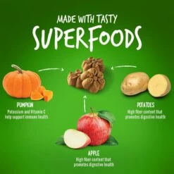 Fruitables Pumpkin & Blueberry Flavor Dog Treats + 2 Items 17 Fruitables Pumpkin & Blueberry Flavor Dog Treats + 2 Items -Cozy Paws 985742 PT6. AC SS1800 V1698178910