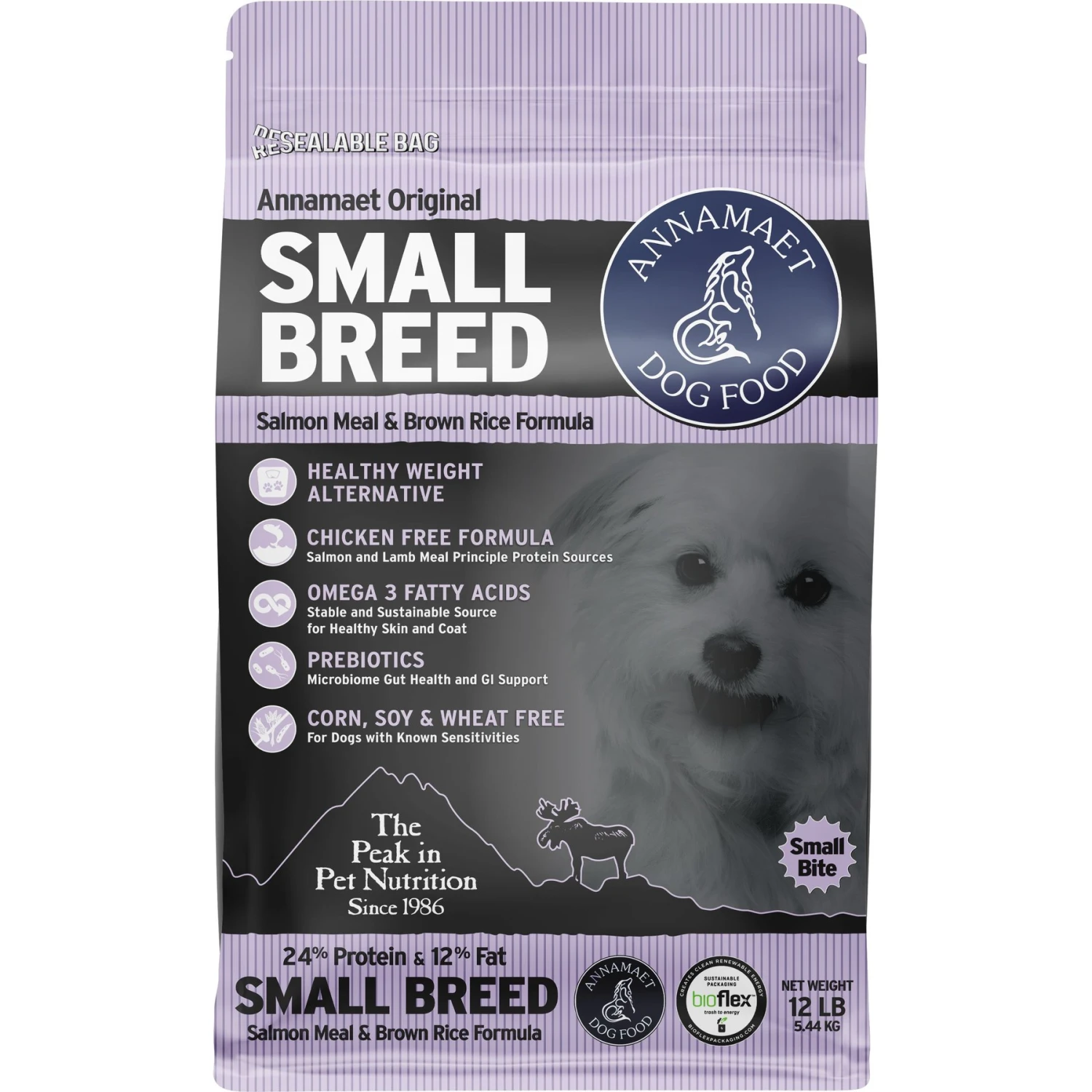Annamaet Original Small Breed Salmon Formula Dry Dog Food 3 Annamaet Original Small Breed Salmon Formula Dry Dog Food