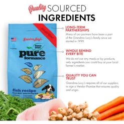 Grandma Lucy's Pureformance Fish Recipe Grain-Free Freeze-Dried Dog Food 14 Grandma Lucy's Pureformance Fish Recipe Grain-Free Freeze-Dried Dog Food -Cozy Paws 99249 PT3. AC SS1800 V1676648453